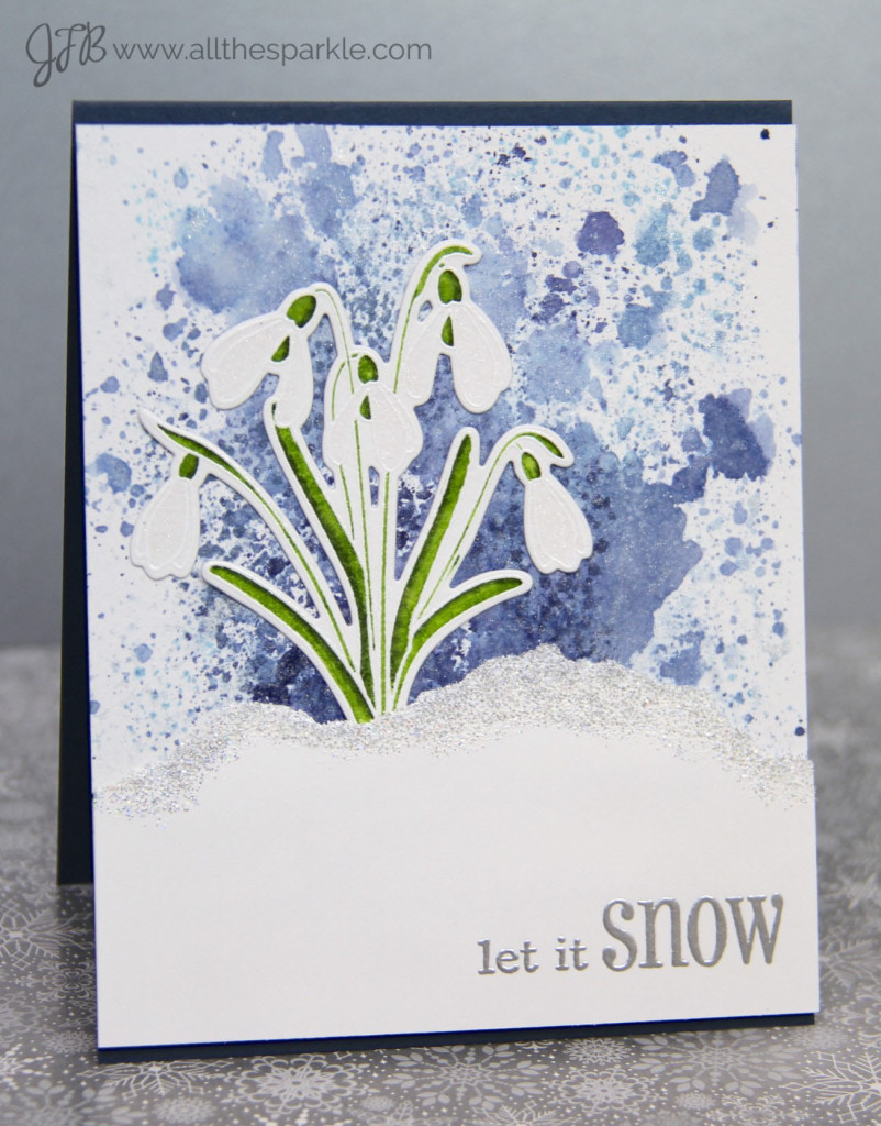 www.allthesparkle.com Christmas Card Challenges Clearly Besotted Winter Blooms