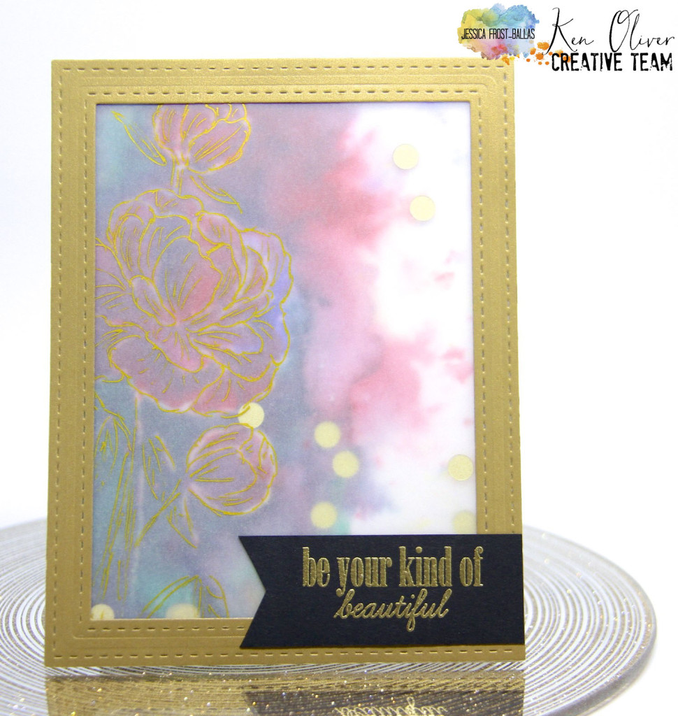 ColorBurst Shaker Card www.allthesparkle.com