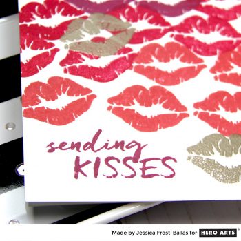 Sending Kisses by Jessica Frost-Ballas for Hero Arts