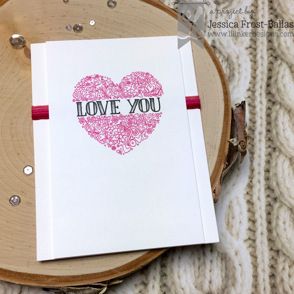 Love You by Jessica Frost-Ballas for Lil' Inker Designs