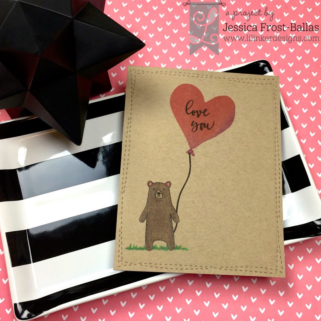 Love You by Jessica Frost-Ballas for Lil' Inker Designs