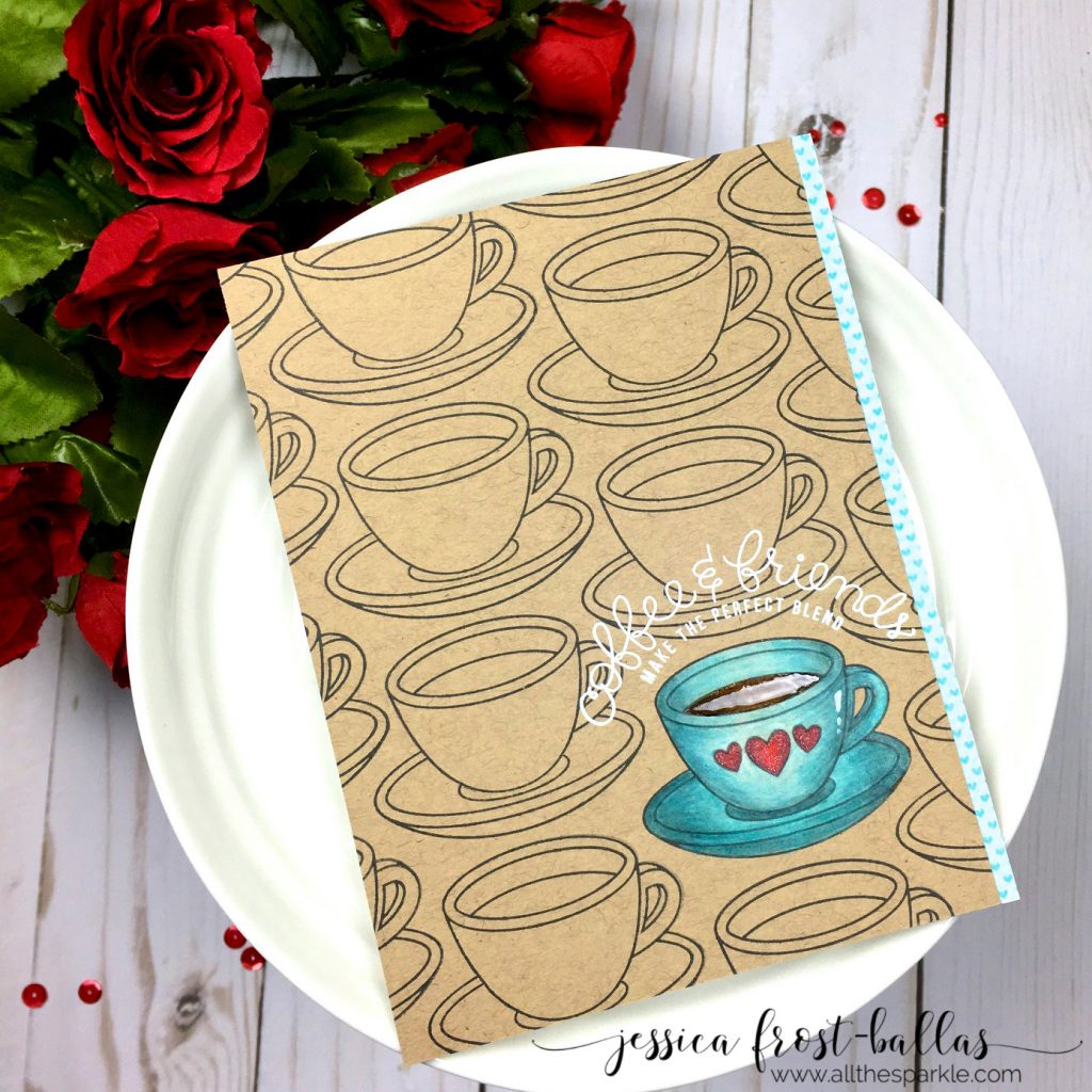 Coffee and Friends by Jessica Frost-Ballas for Simon Says Stamp