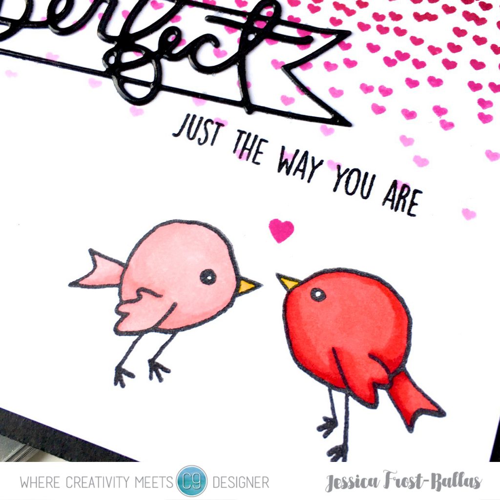 You're Perfect Just the Way You Are by Jessica Frost-Ballas for Where Creativity Meets C9