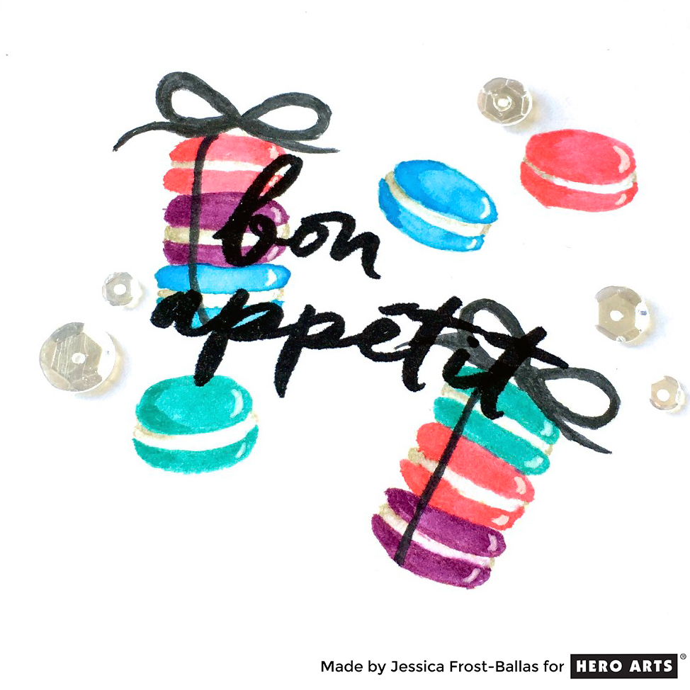 Bon Appetit by Jessica Frost-Ballas for Hero Arts