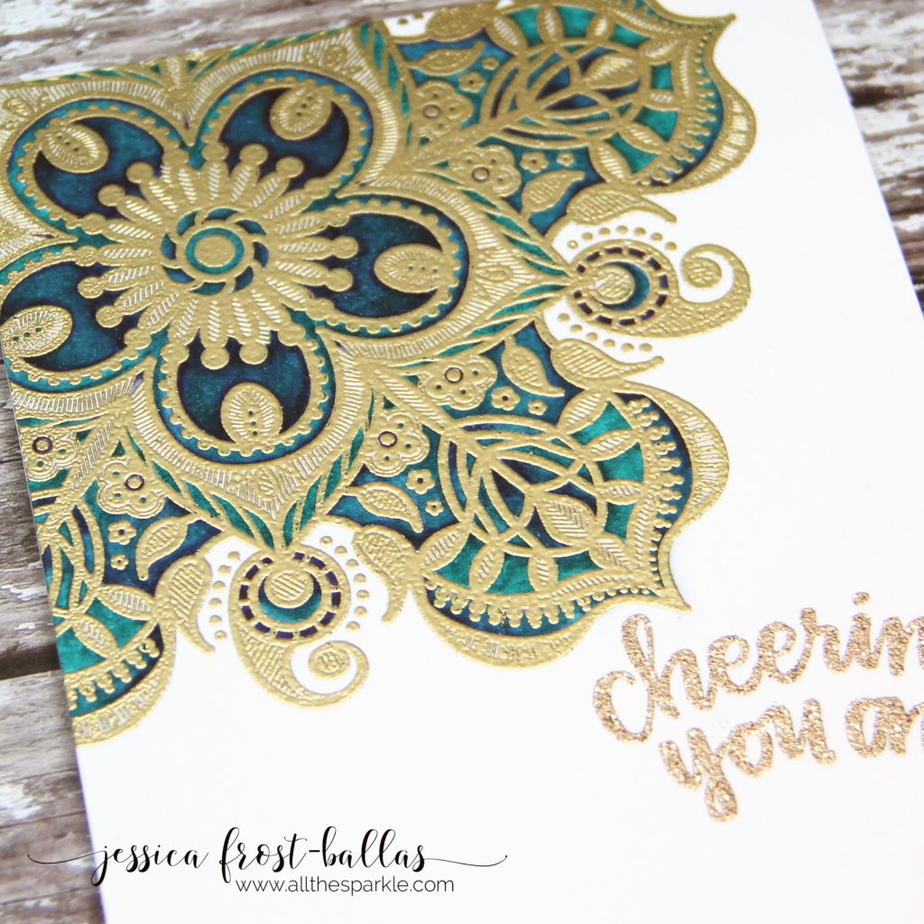 Cheering You On by Jessica Frost-Ballas for Simon Says Stamp