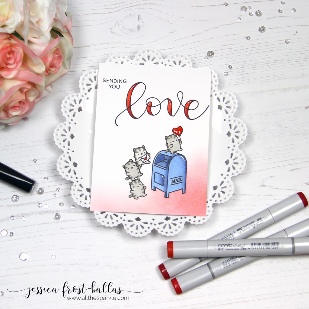 Sending You Love by Jessica Frost-Ballas for Simon Says Stamp