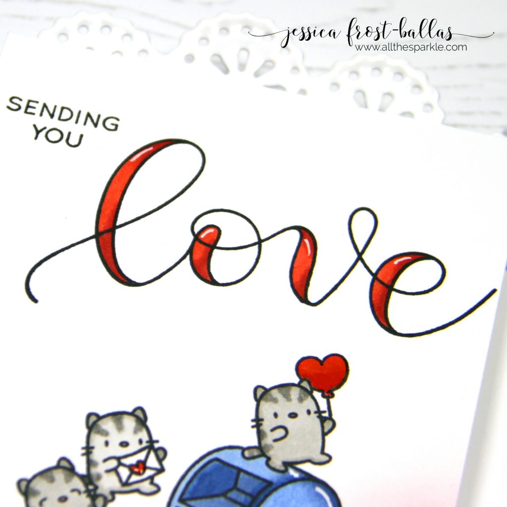 Sending You Love by Jessica Frost-Ballas for Simon Says Stamp