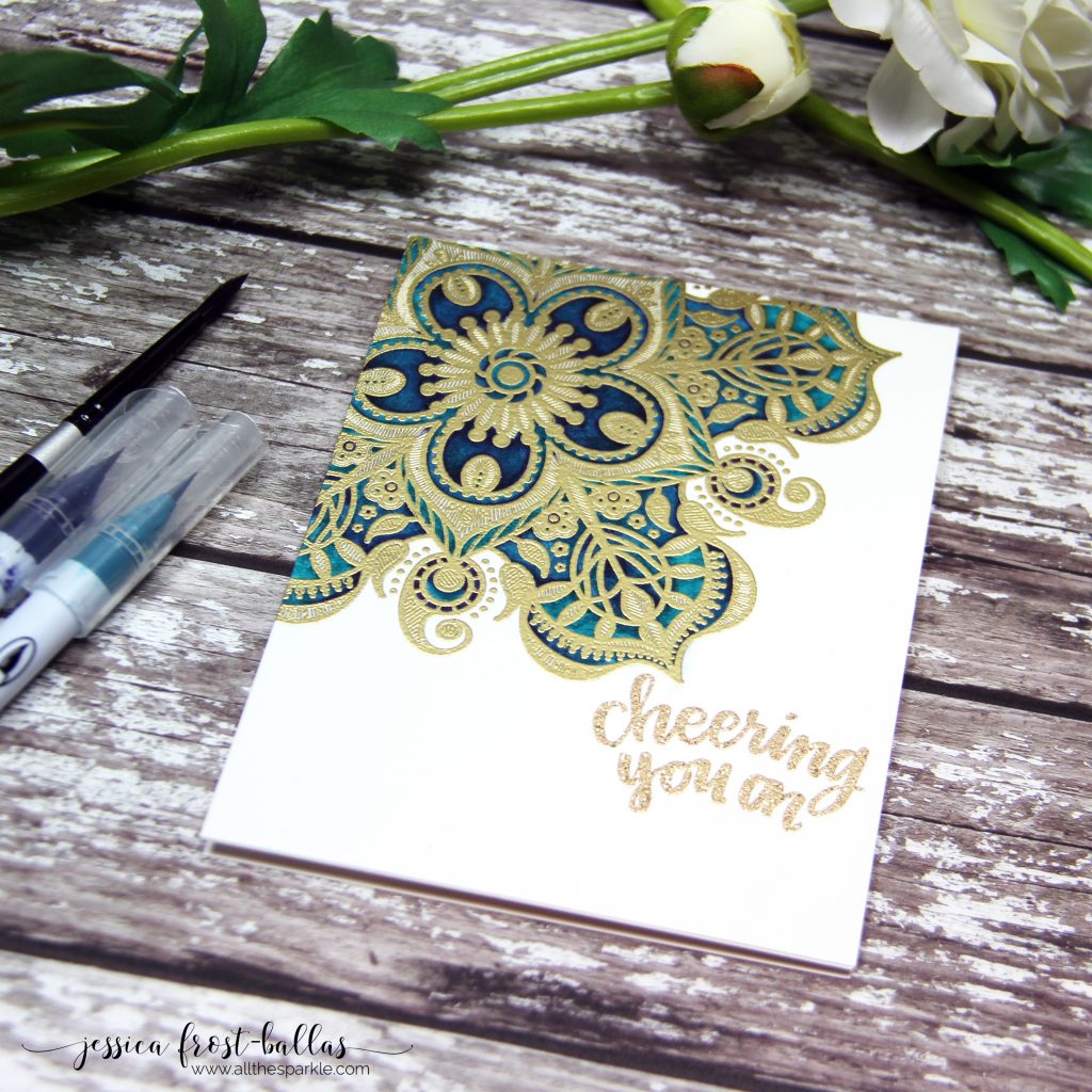 Cheering You On by Jessica Frost-Ballas for Simon Says Stamp