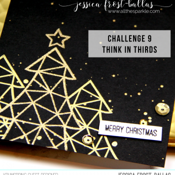 Merry Christmas by Jessica Frost-Ballas for Krumspring Stamps