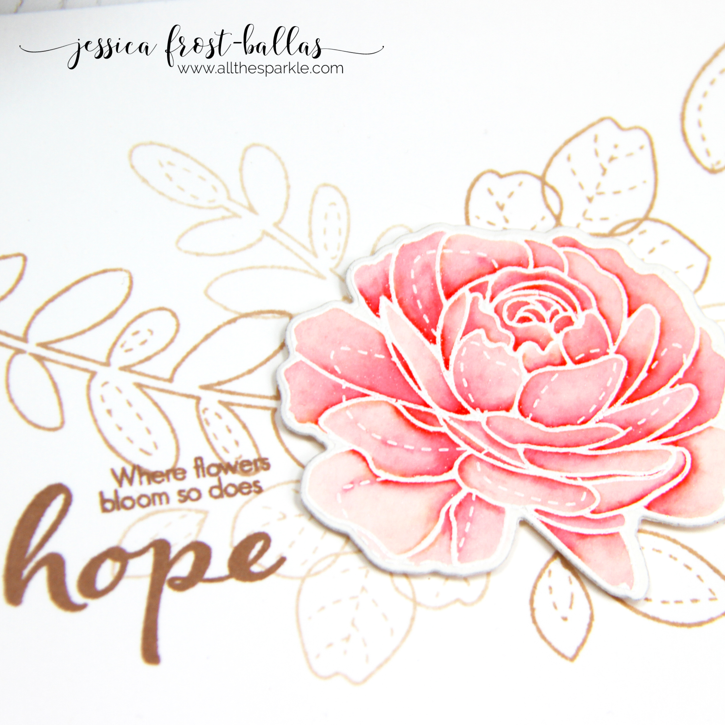 More Spring Flowers by Jessica Frost-Ballas for Simon Says Stamp