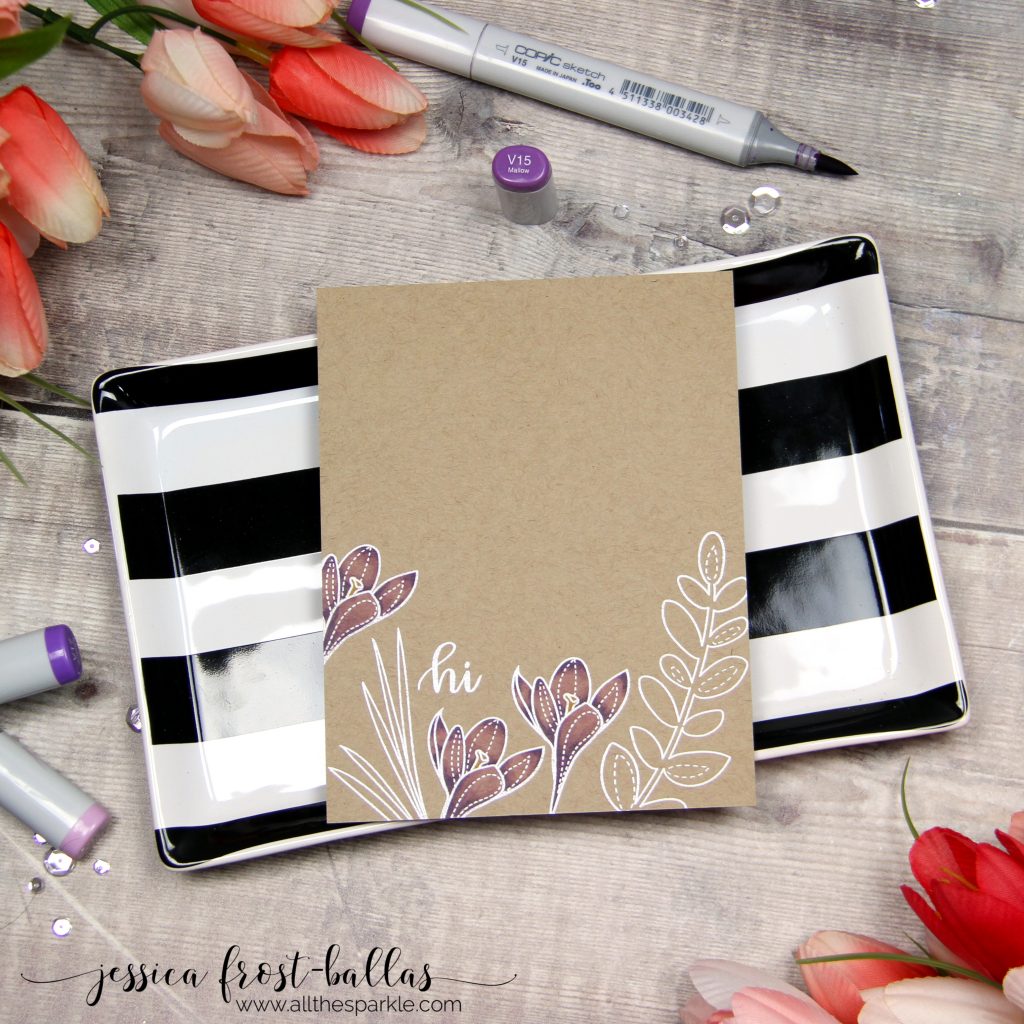 New Beginnings Blog Hop by Jessica Frost-Ballas for Simon Says Stamp