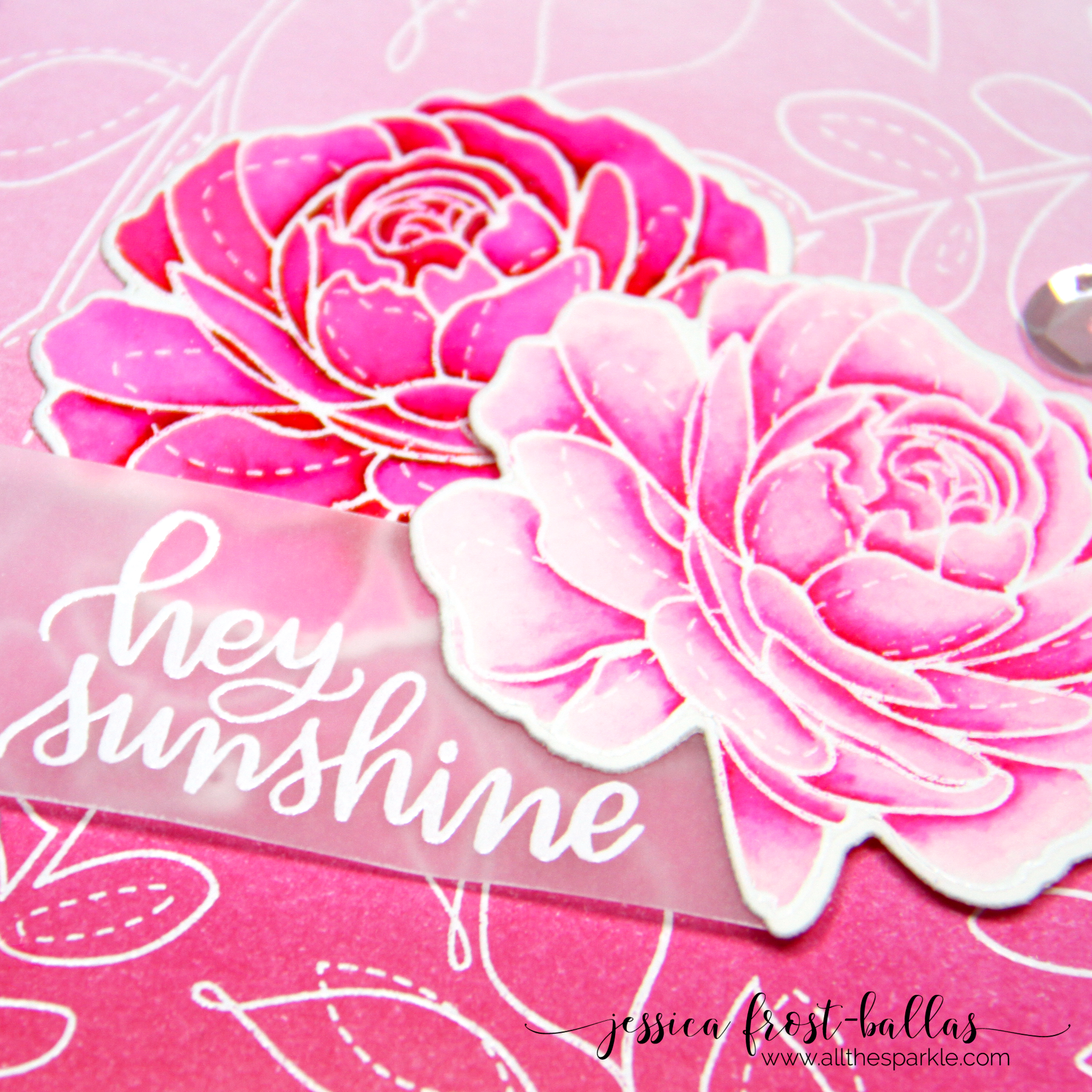 Hey Sunshine by Jessica Frost-Ballas for Simon Says Stamp