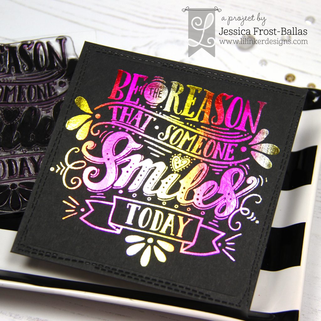 Be the Reason by Jessica Frost-Ballas for Lil' Inker Designs