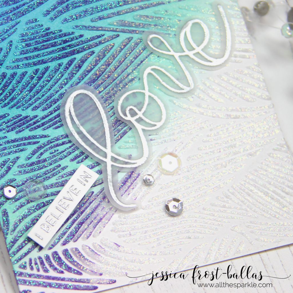 I Believe in Love by Jessica Frost-Ballas for Simon Says Stamp