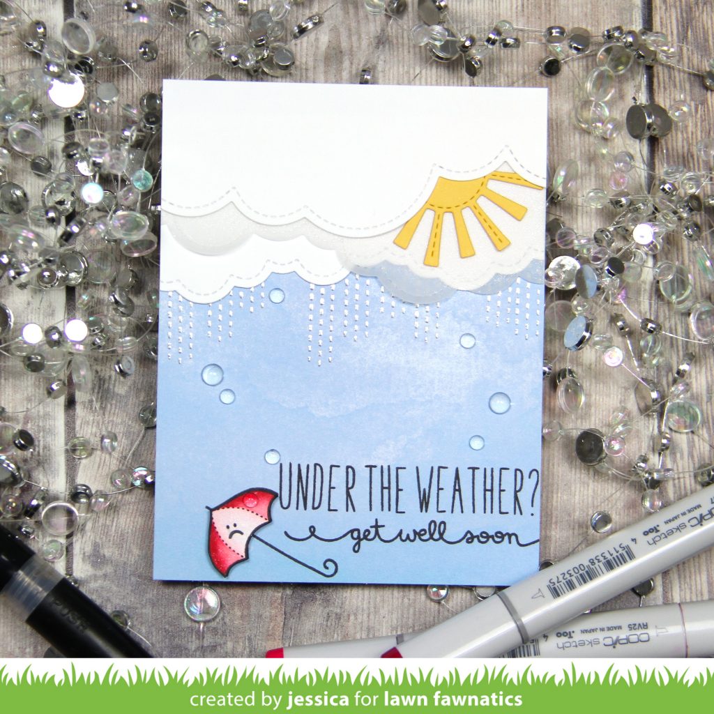 Under the Weather by Jessica Frost-Ballas for Lawn Fawnatics