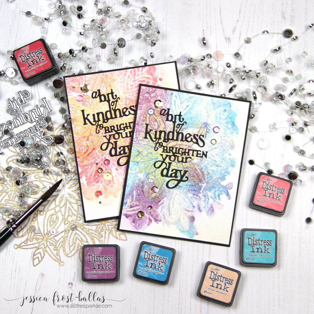 A Bit of Kindness to Brighten Your Day by Jessica Frost-Ballas for Simon Says Stamp