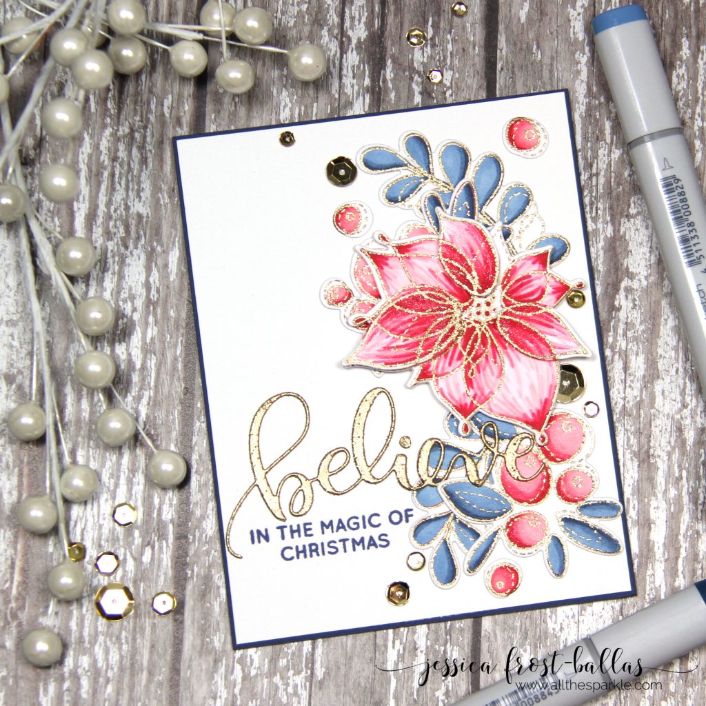 Believe in the Magic of Christmas by Jessica Frost-Ballas for Simon Says Stamp