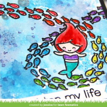 You Brighten My Life by Jessica Frost-Ballas for Lawn Fawnatics