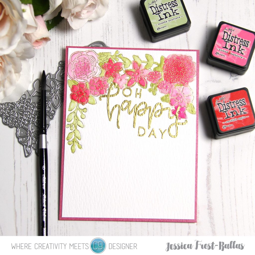 Oh Happy Day by Jessica Frost-Ballas for Where Creativity Meets C9