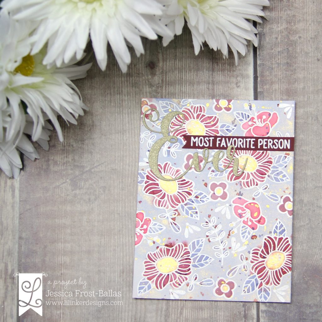 Most Favorite Person Ever by Jessica Frost-Ballas for Lil' Inker Designs