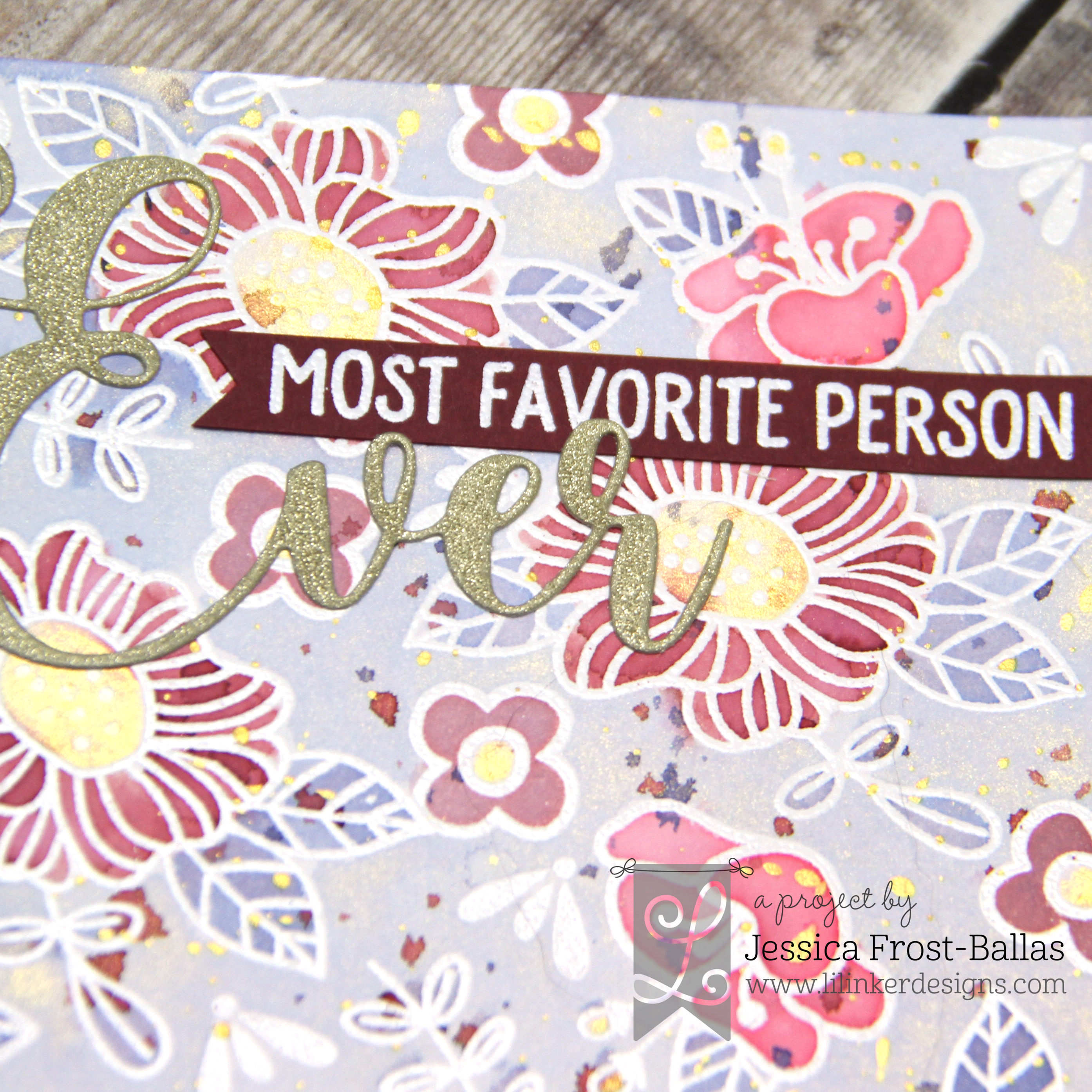 Most Favorite Person Ever by Jessica Frost-Ballas for Lil' Inker Designs