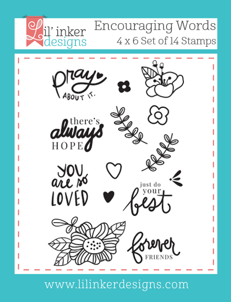 Lil' Inker Designs Encouraging Words Stamps