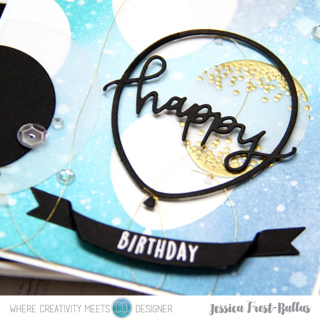 Happy Birthday by Jessica Frost-Ballas for Where Creativity Meets C9