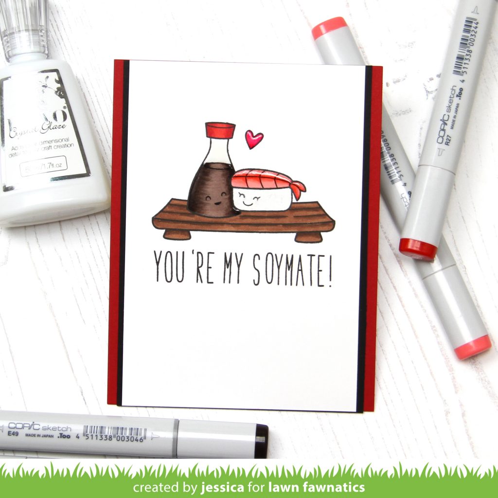 You're My Soymate by Jessica Frost-Ballas for Lawn Fawnatics