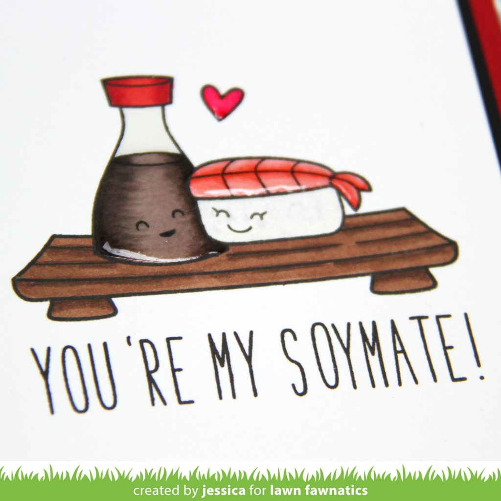 You're My Soymate by Jessica Frost-Ballas for Lawn Fawnatics
