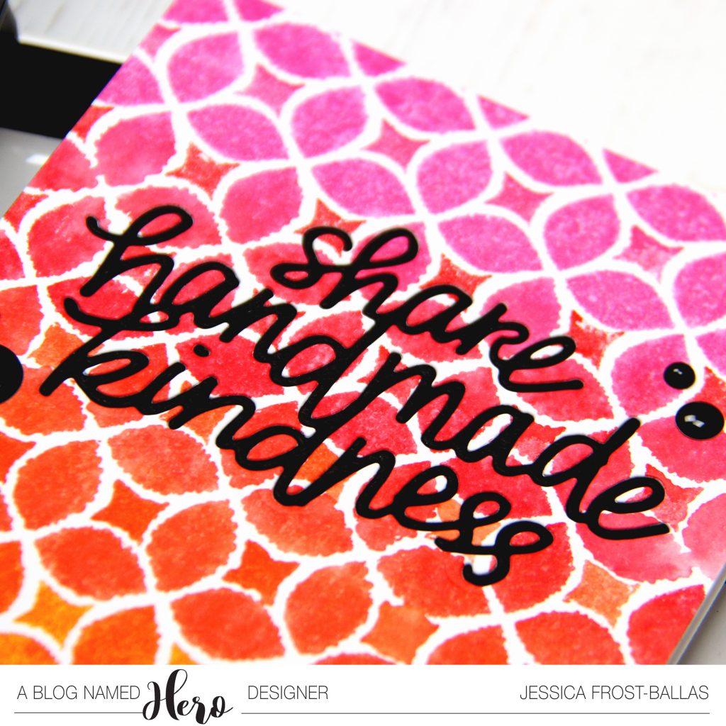 Share Handmade Kindness by Jessica Frost-Ballas for A Blog Named Hero