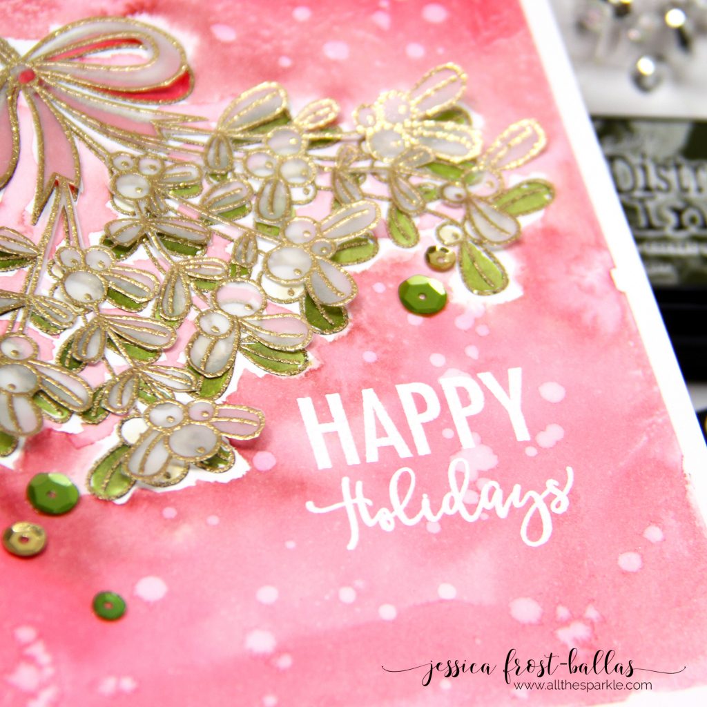 Happy Holidays by Jessica Frost-Ballas for Simon Says Stamp