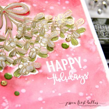 Happy Holidays by Jessica Frost-Ballas for Simon Says Stamp