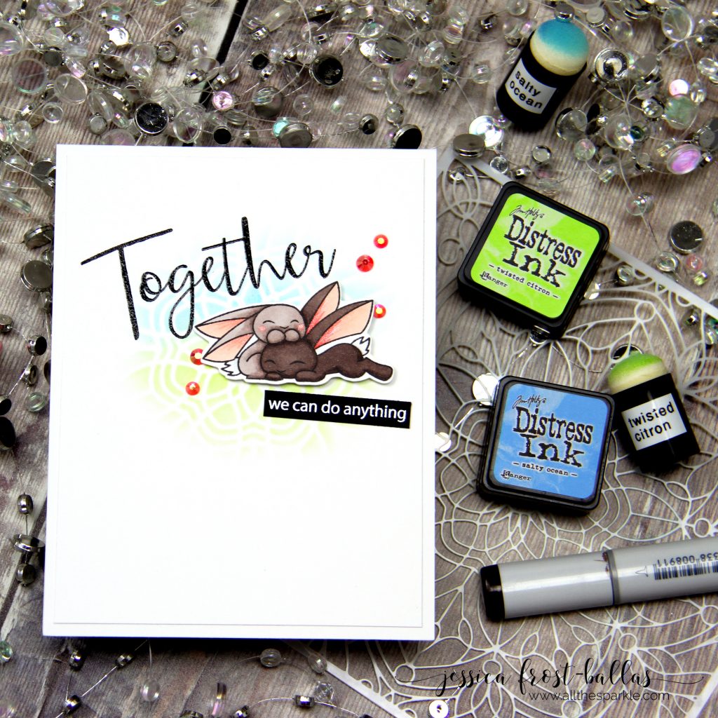 Together We Can Do Anything by Jessica Frost-Ballas for Simon Says Stamp