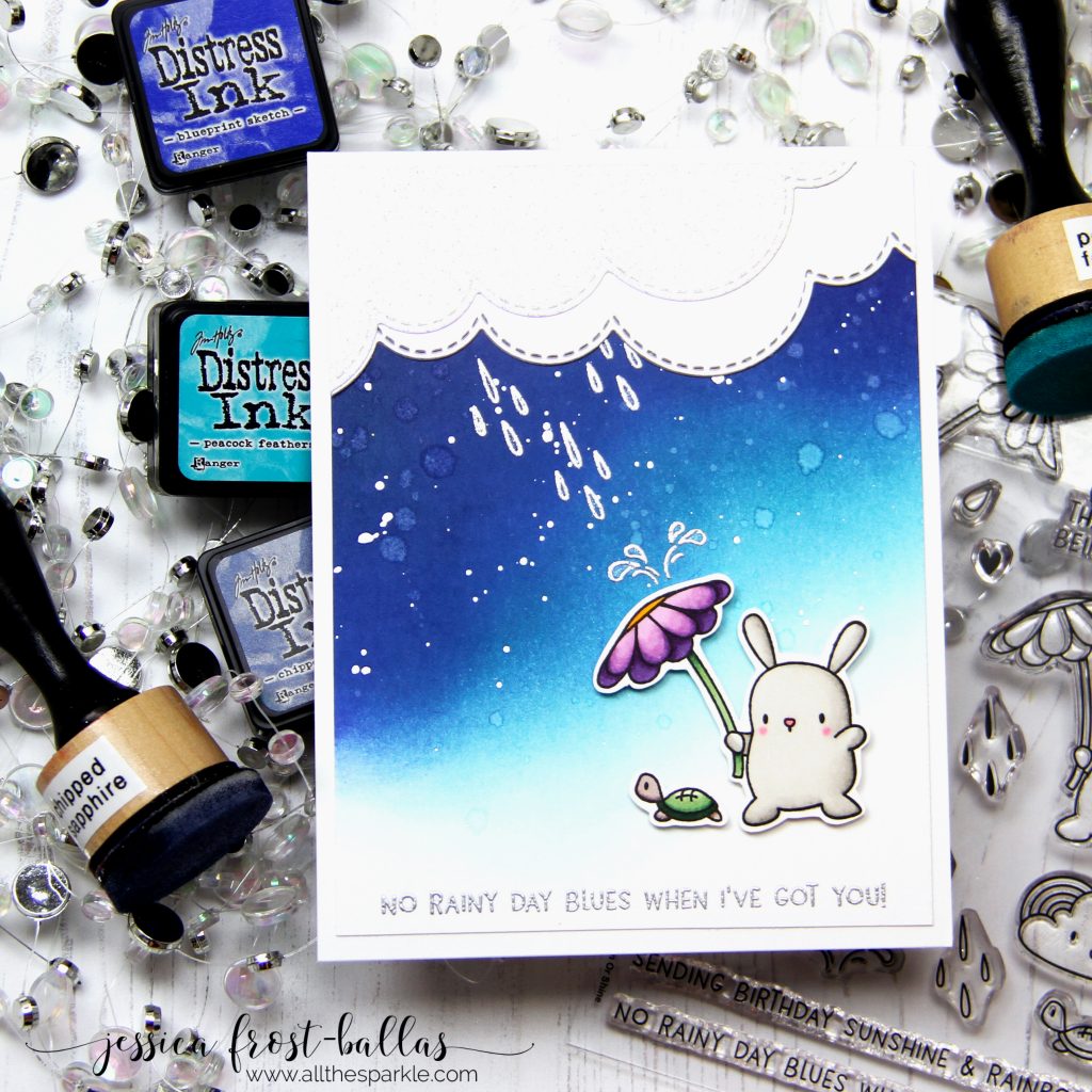 No Rainy Day Blues When I've Got You by Jessica Frost-Ballas for Simon Says Stamp