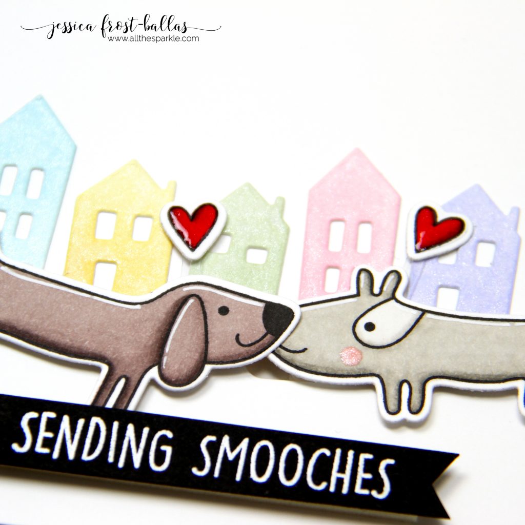 Sending Smooches by Jessica Frost-Ballas for Ellen Hutson