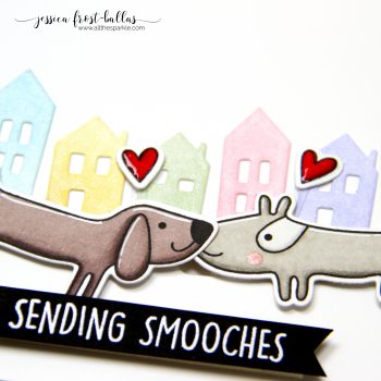Sending Smooches by Jessica Frost-Ballas for Ellen Hutson