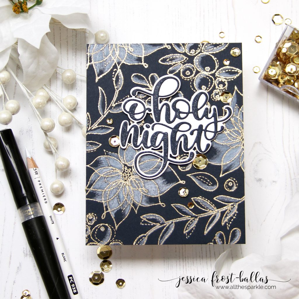 O Holy Night by Jessica Frost-Ballas for Simon Says Stamp