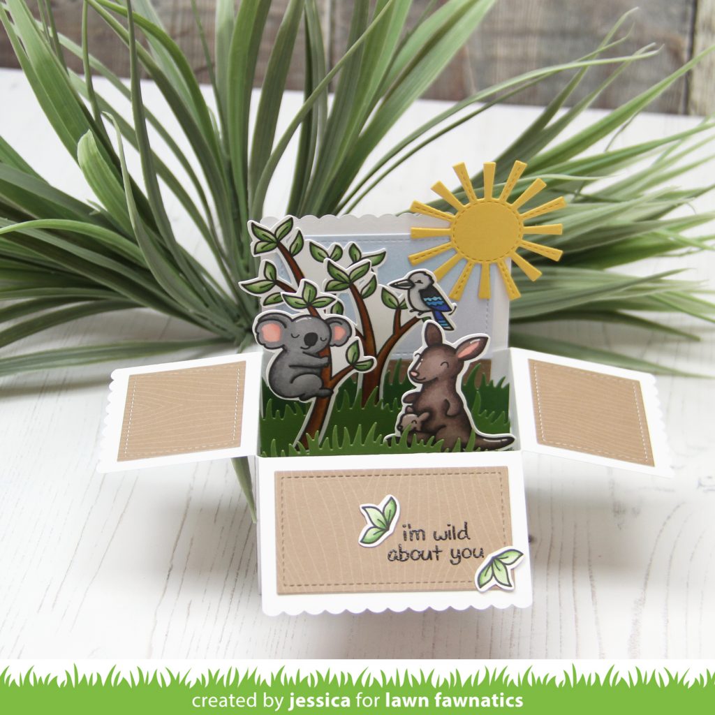 I'm Wild About You by Jessica Frost-Ballas for Lawn Fawnatics