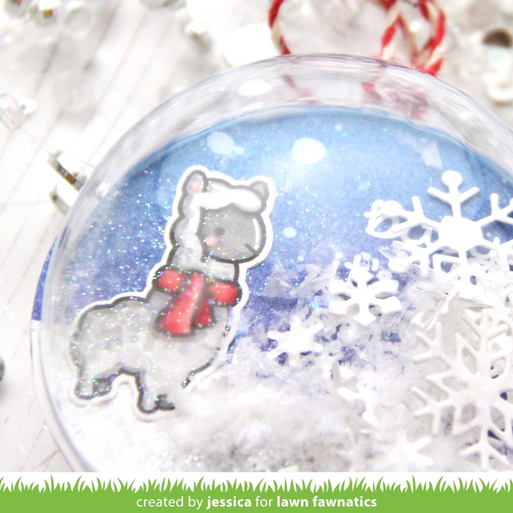 Baby It's Cold Outside by Jessica Frost-Ballas for Lawn Fawnatics