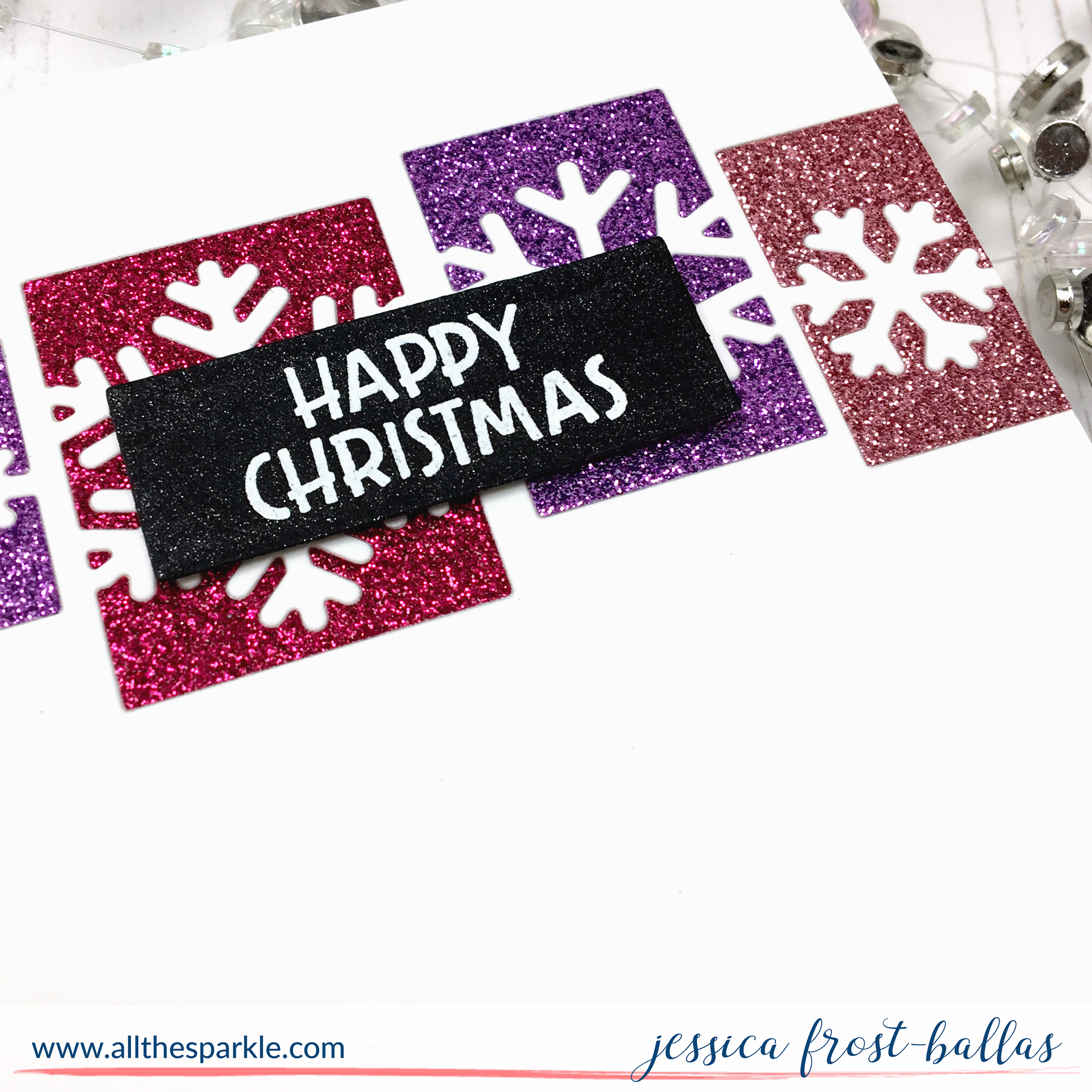 Happy Christmas by Jessica Frost-Ballas for Simon Says Stamp