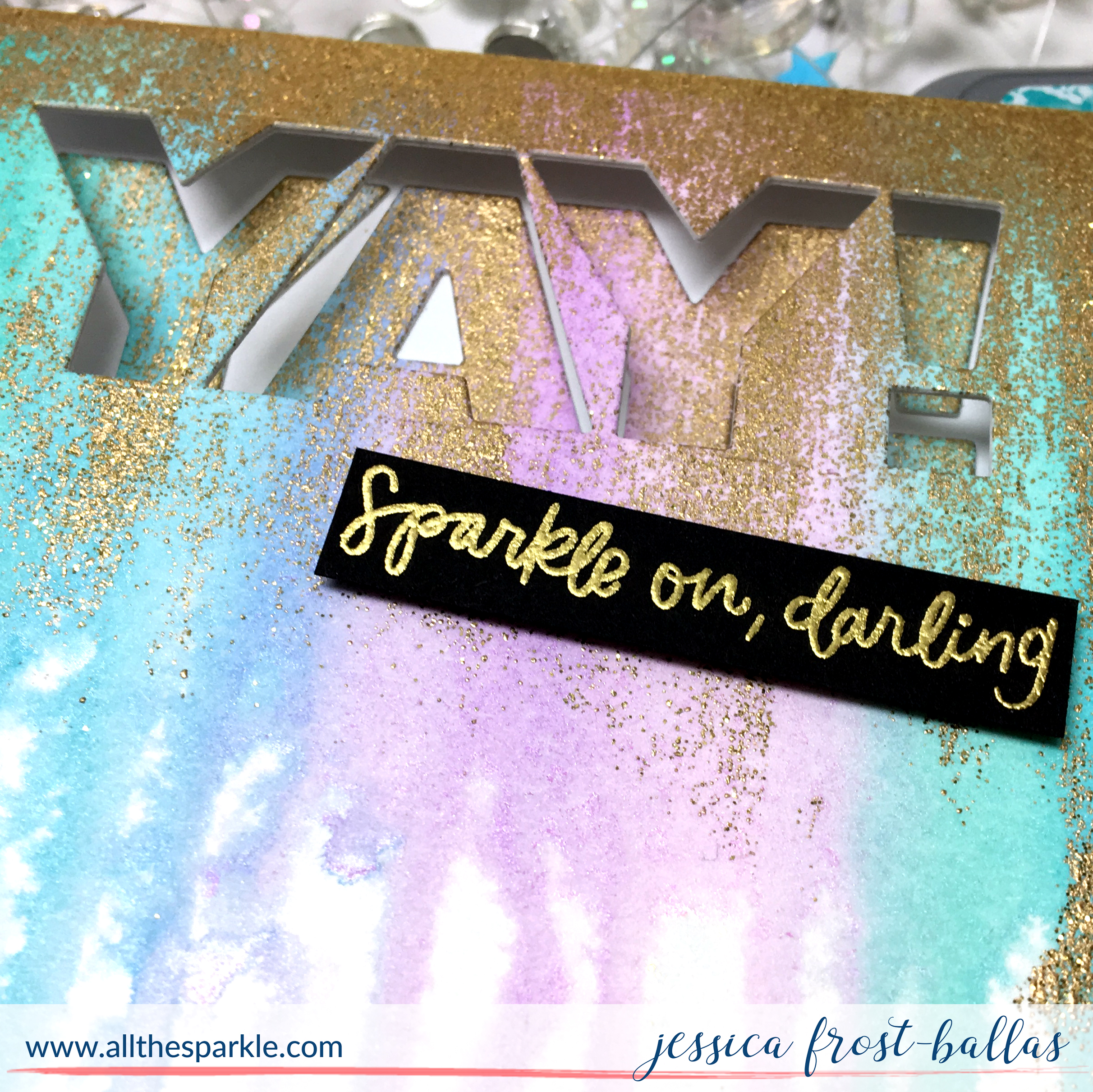 Yay Sparkle On Darling by Jessica Frost-Ballas for Ellen Hutson