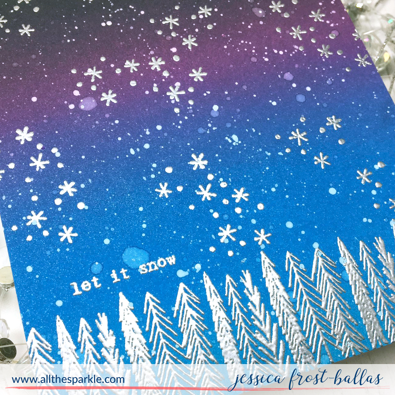 Let it Snow by Jessica Frost-Ballas for Flora and Fauna
