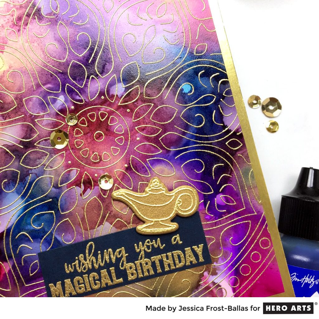 Wishing You a Magical Birthday by Jessica Frost-Ballas for Hero Arts