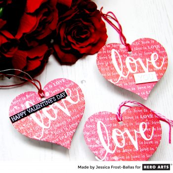 Love Tags by Jessica Frost-Ballas for Hero Arts