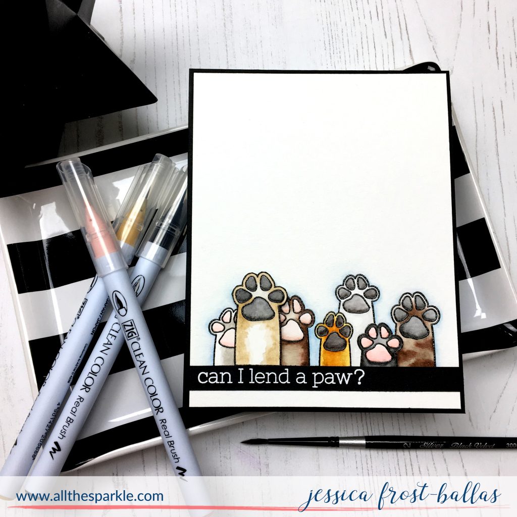 Can I Lend a Paw by Jessica Frost-Ballas for Simon Says Stamp