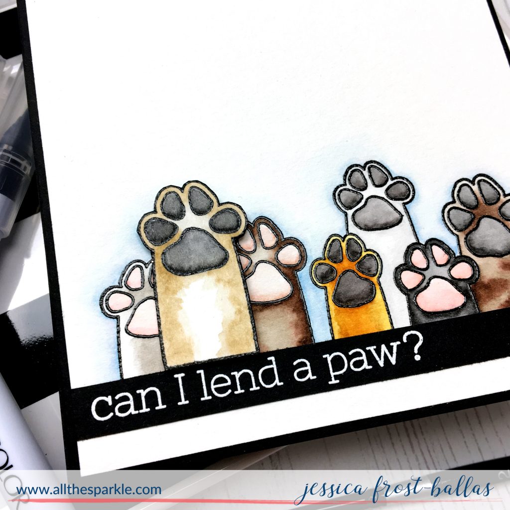 Can I Lend a Paw by Jessica Frost-Ballas for Simon Says Stamp