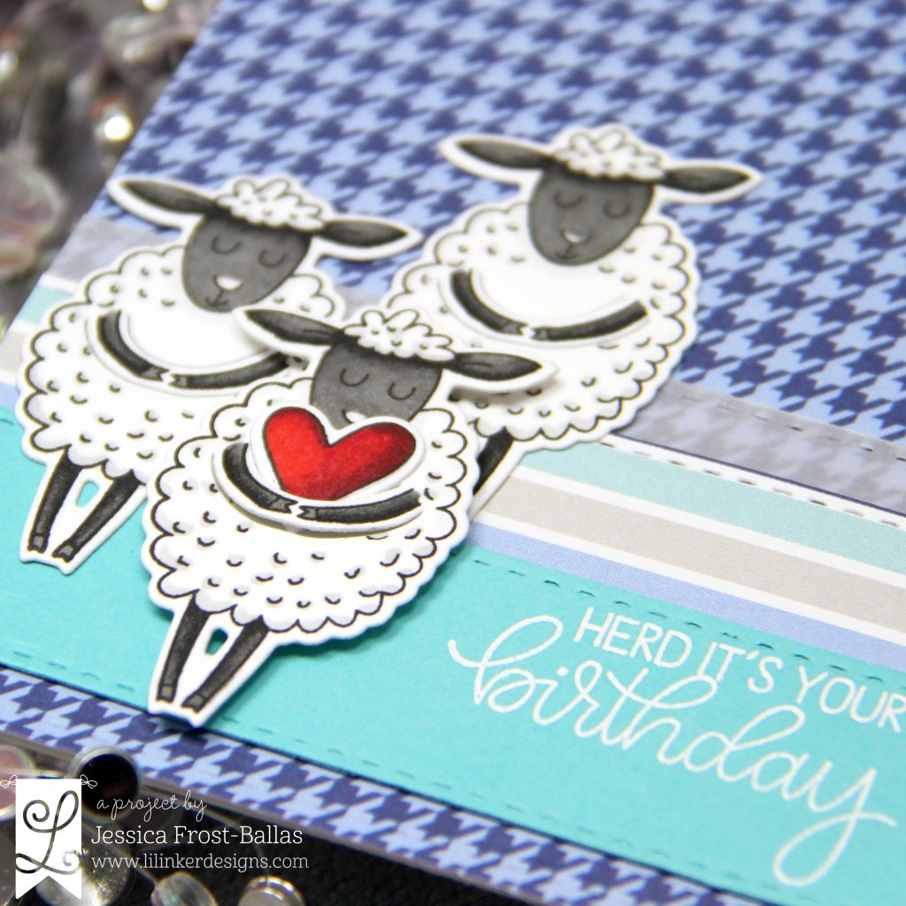 Herd It's Your Birthday by Jessica Frost-Ballas for Lil' Inker Designs