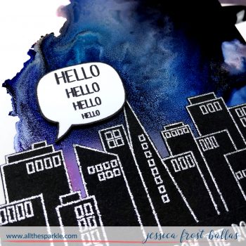 Hello Hello Hello by Jessica Frost-Ballas for Simon Says Stamp