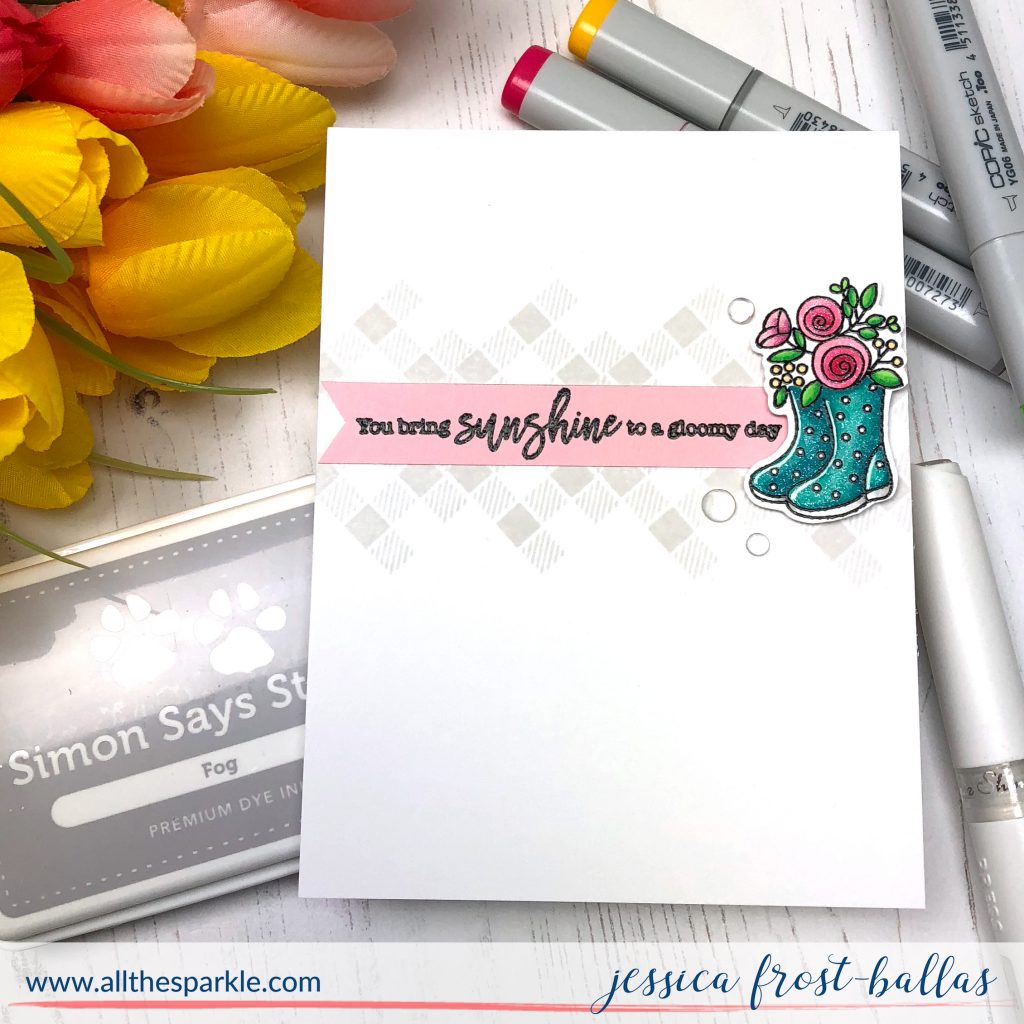 You Bring Sunshine by Jessica Frost-Ballas for Simon Says Stamp