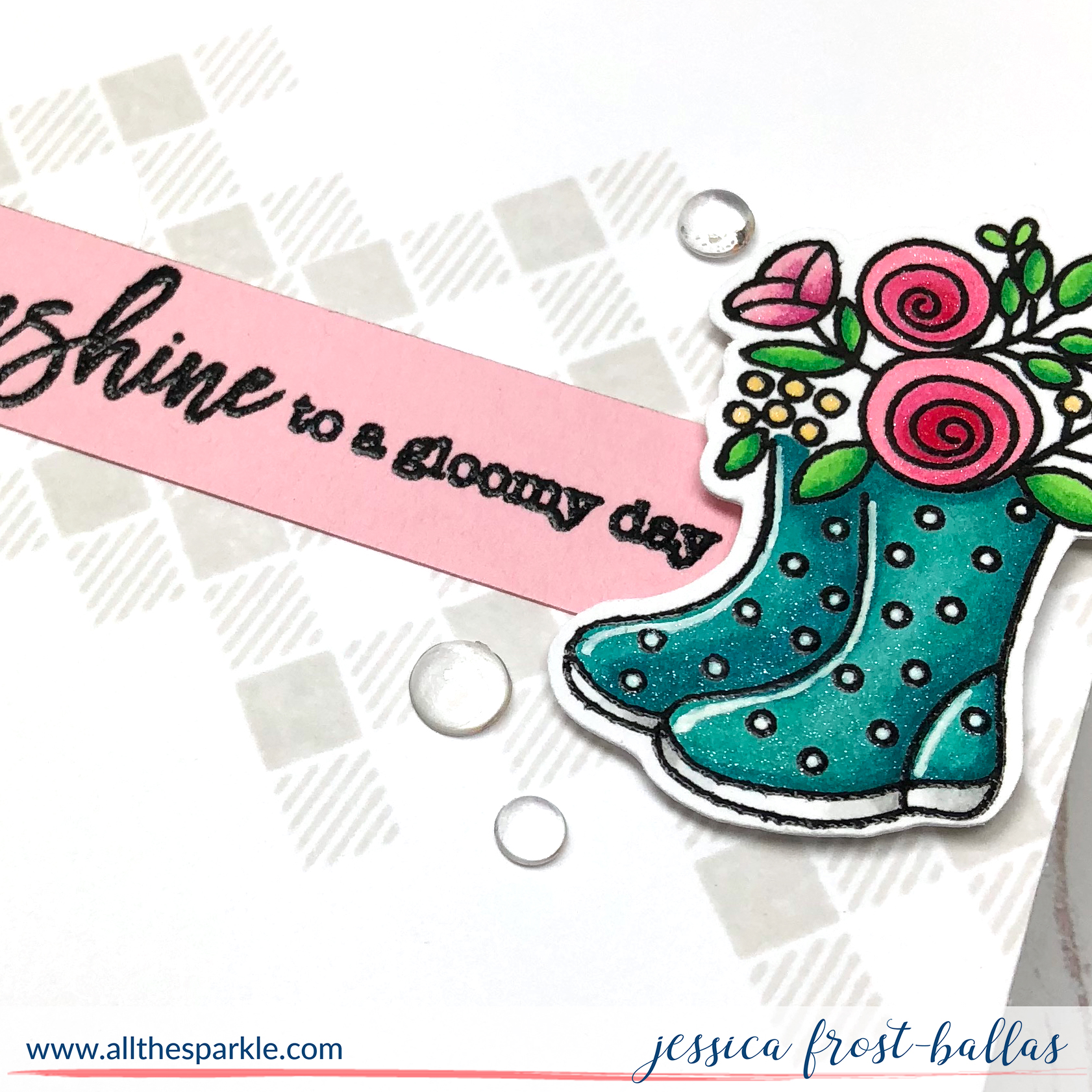 You Bring Sunshine by Jessica Frost-Ballas for Simon Says Stamp